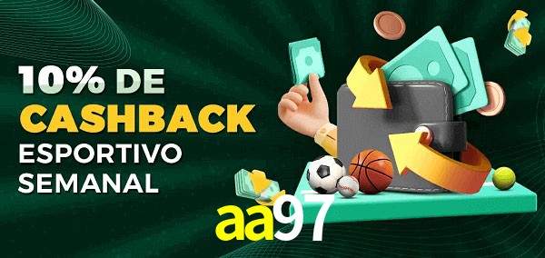 10% de bônus de cashback na aa97
